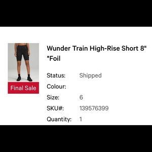 Wunder train high rise short